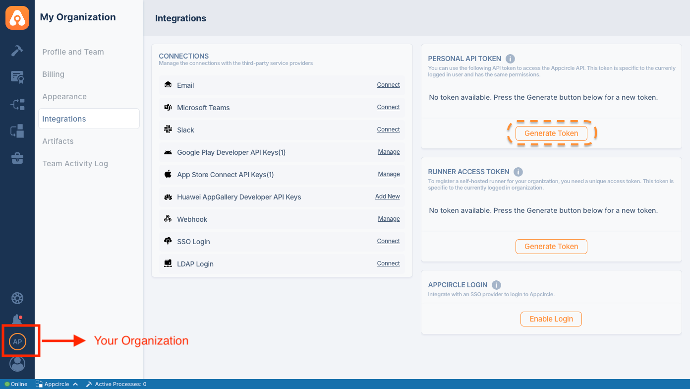 Token Generation